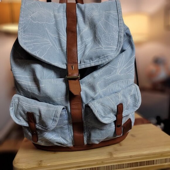 VANS Lean In Backpack - Tropical Bleach - Picture 2 of 9